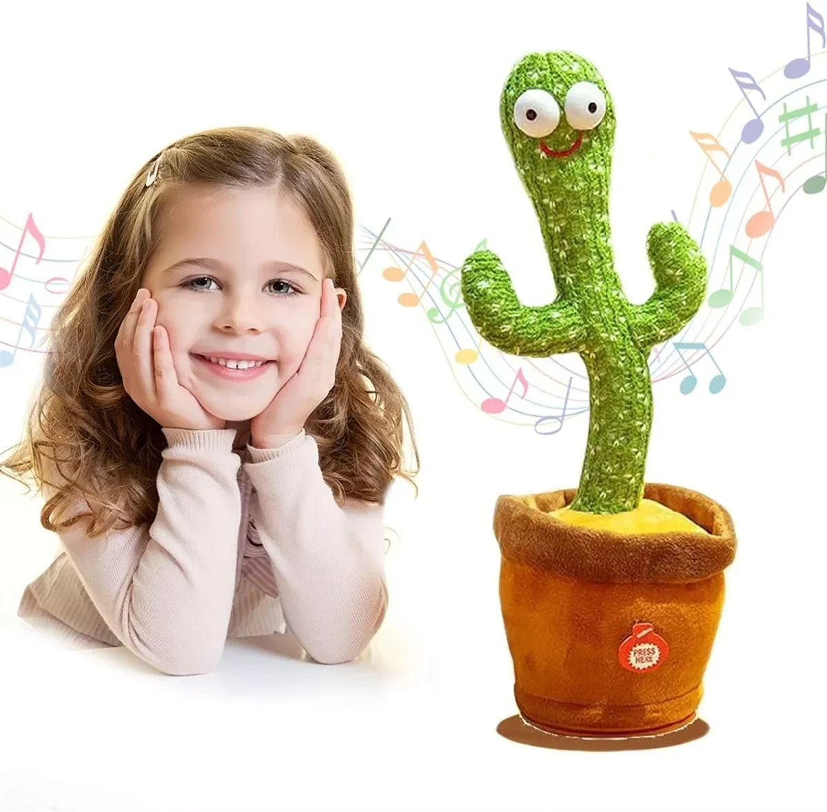 Miniatura 4 de CACTUS BAILARÍN JUGUETE IMITA VOZ CANTA